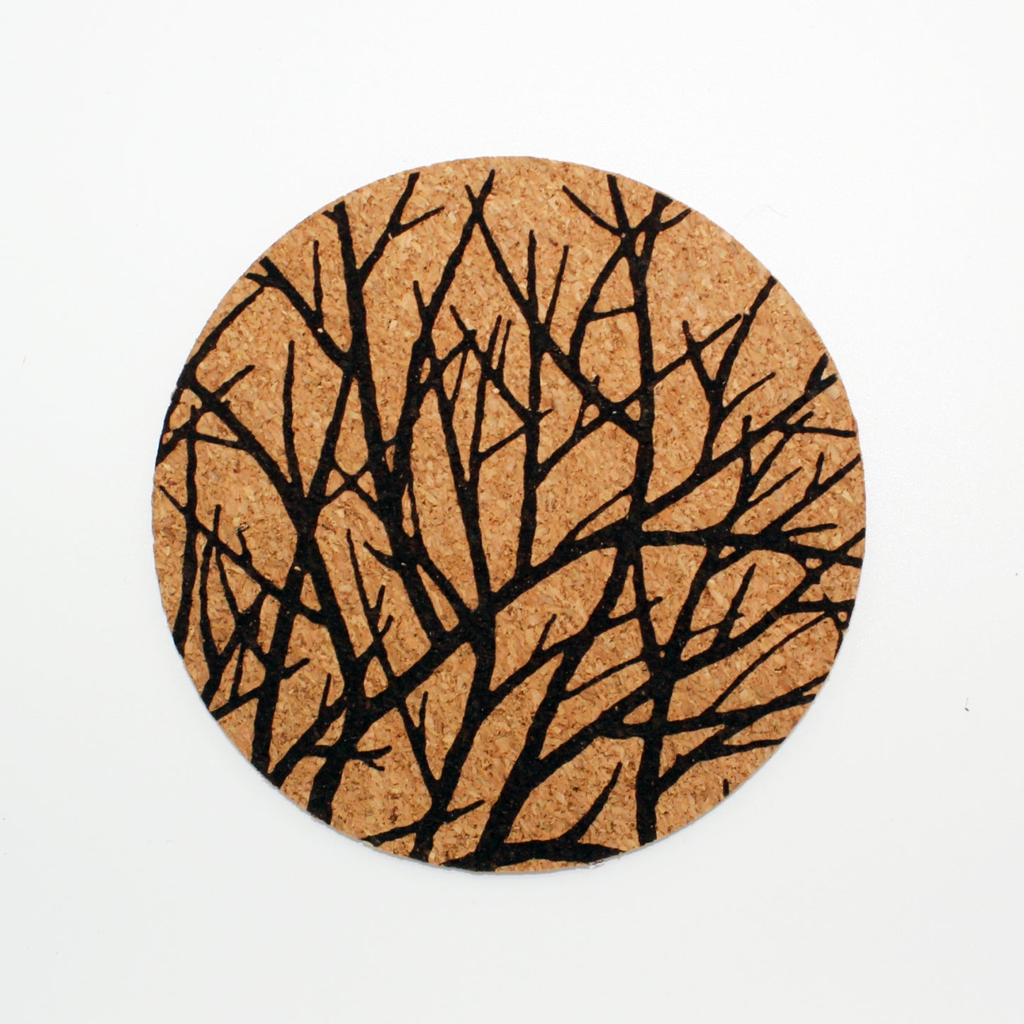 ENGRAVED CORK COASTER - set of 6