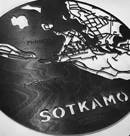 SOTKAMO MAP