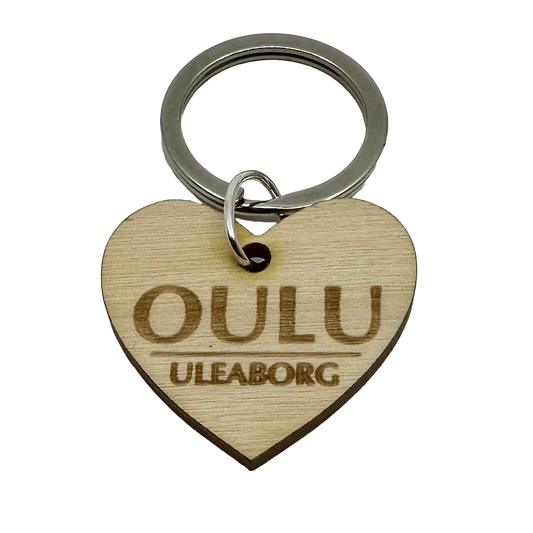 OULU KEY CHAIN - HEART