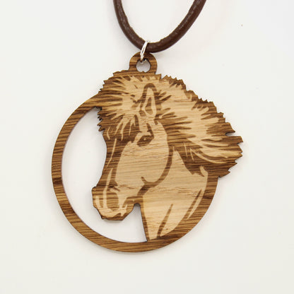 Icelandic Horse Necklace