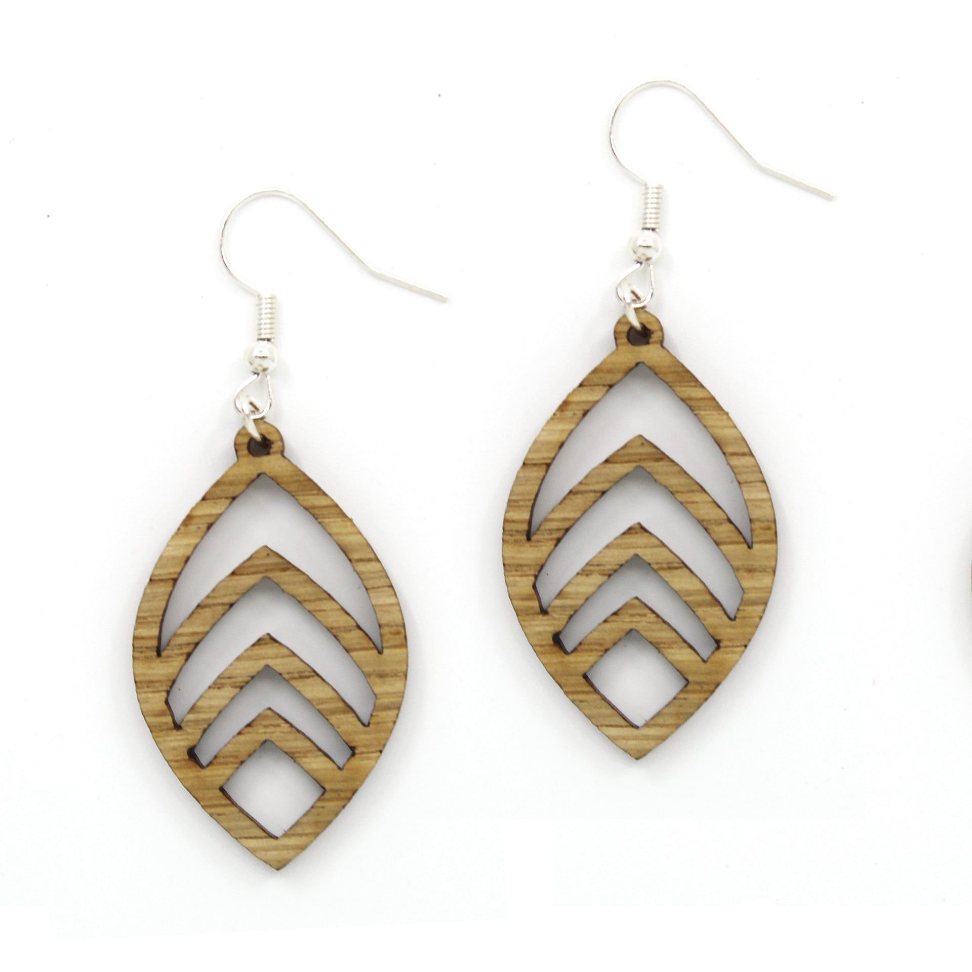 wooden earrings as a gift for any occasion