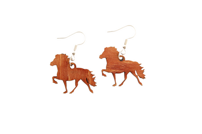 Horse earrings