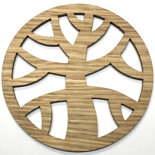 Wooden Laser cut coaster