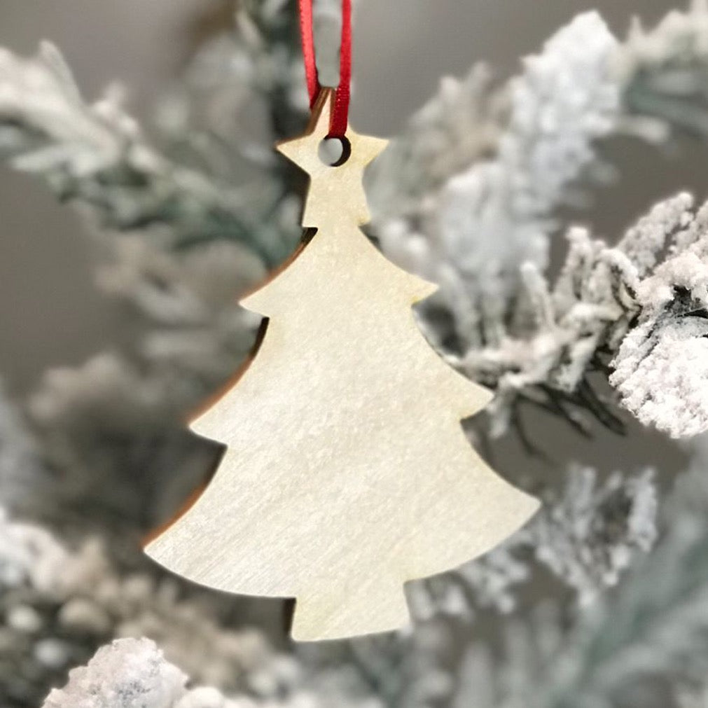 Christmas tree ornament - set of 5